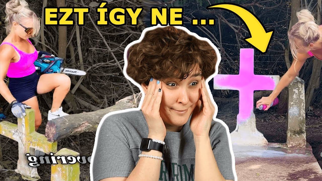A Sírkőtisztítós TikTok elcseszett oldala 🫠