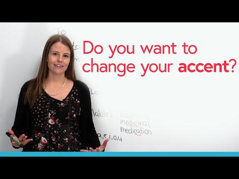 Do you want to change your accent?