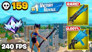 159 Elimination RANKED RELOAD Gameplay Wins (Fortnite Chapter 7 Keyboard & Mouse)