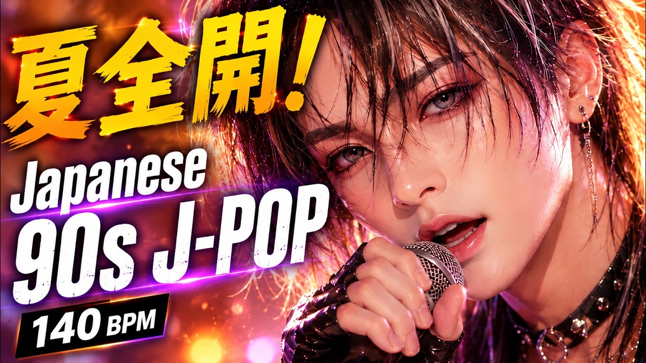 🔥 夏全開！超ハイテンション｜90s J-POP × Digital Rock × Eurobeat