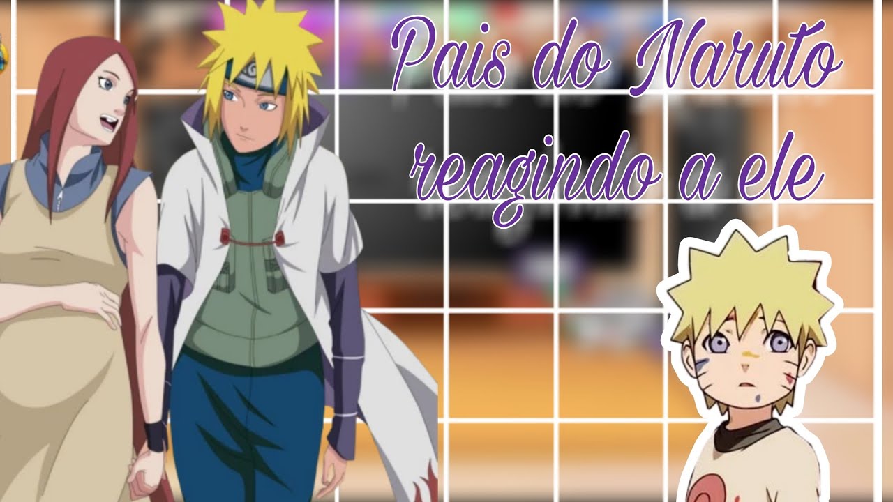 Pais do Natuto reagindo ao Naruto Saad ( Minato + Kushina react to Naruto) Gacha Club 🇧🇷 🇺🇸