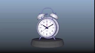 Alarm Clock Model (Autodesk Maya) - Linh Wales