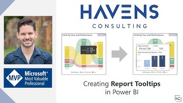 Creating Report Tooltips in Power BI