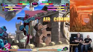 MvC2 [CTD2]: Romneto - Magneto Rom to Unblockable to Throw to Unmash DHC Hail 100% Sequence 1.14.23