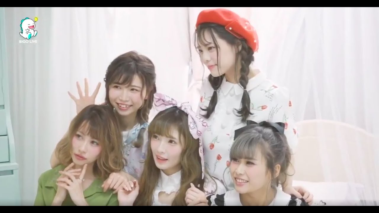 BIGO LIVE Japan - GIRLISM Photo Shooting - YouTube