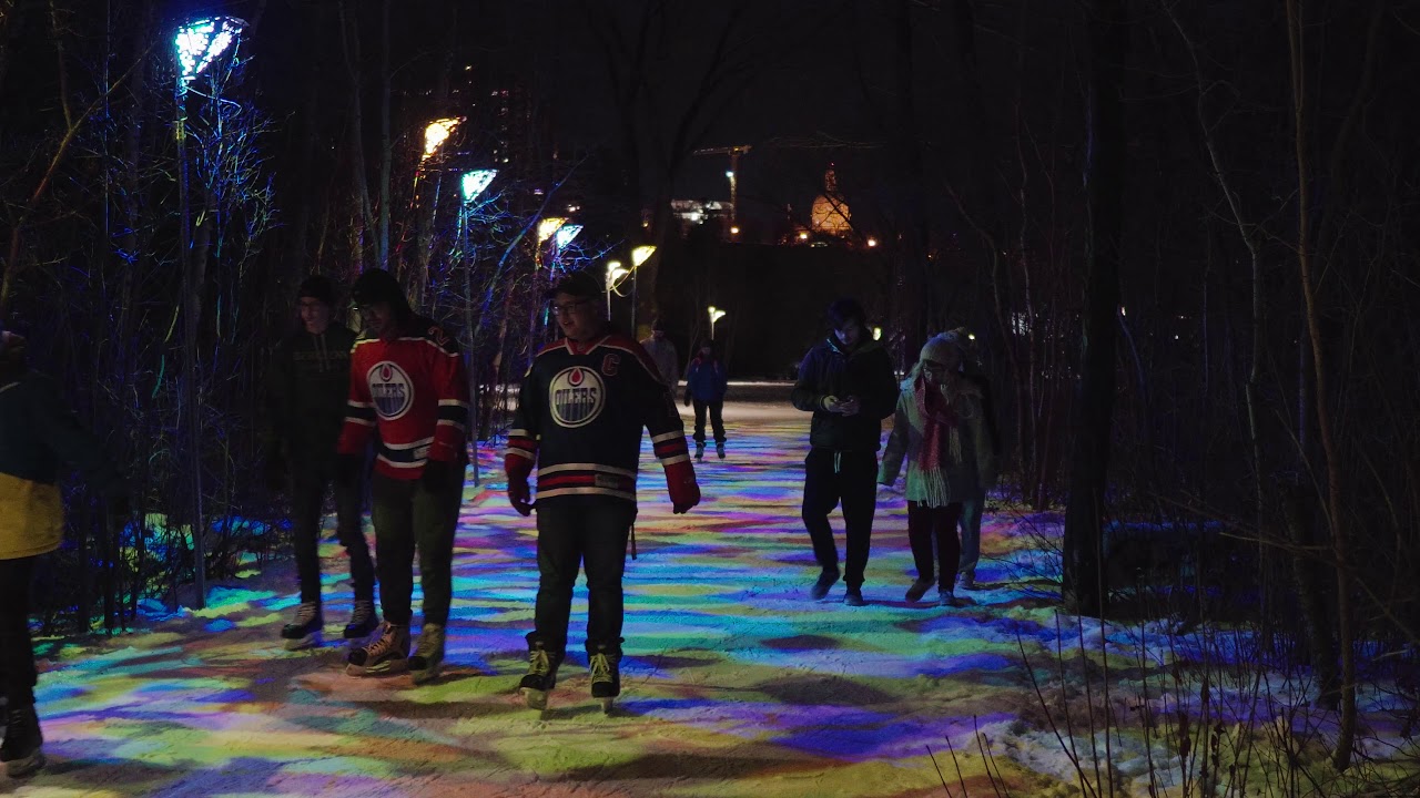 Edmonton IceWay Skating Trails Sony a6500 & Sigma 16mm F1.4 YouTube