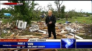 Van begins to clean up after deadly tornado