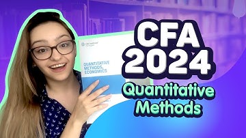 CFA Quantitative Methods 2024 | Changes to Level 1 Explained | CFA Level 1 | Wall Street Notes (WSN)