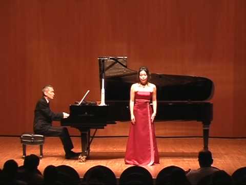 R. HAHN.  Chloris Japanese soprano Kumada shoko