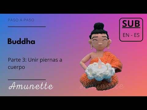 Amigurumi Buddha: Tejiendo