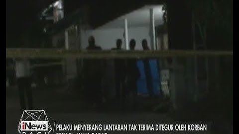 [Ironis] Tak Terima Ditegur Menyalakan Motor, Pelaku Bacok Tetangga - iNews Pagi 19/06