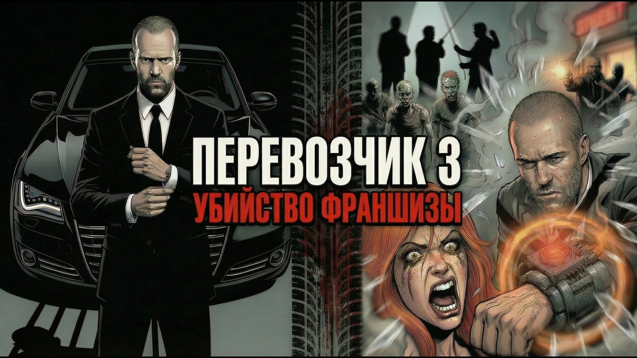 Перевозчик 3: УБИЙСТВО ФРАНШИЗЫ. Как Оливье Мегатон погубил легенду. ИИ-подкаст
