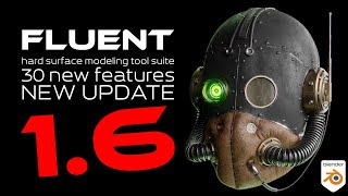 Fluent 1.6 available now for Blender - The famous non-destructive add-on continue.