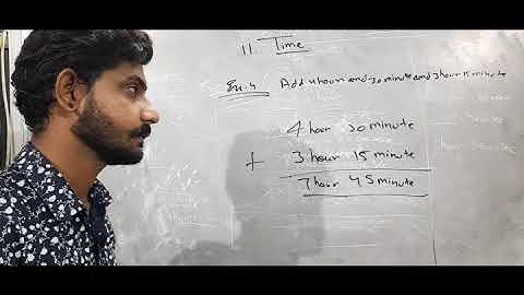 Time, Class 5, RBSE, Chapter 11, Examples,  S.S.Convent School, Bikaner