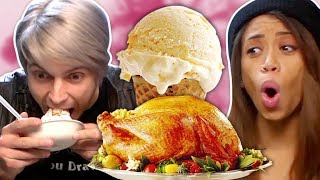 THANKSGIVING ICE CREAM TASTE TEST