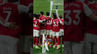 arsenal is about to Carry their premier League cup #arsenal #premierleague #football #saka
