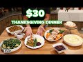 Can This Private Chef Make A Thanksgiving Meal For 6 For $30 • Tasty