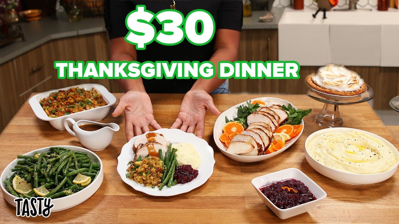 Can This Private Chef Make A Thanksgiving Meal For 6 For $30  Tasty