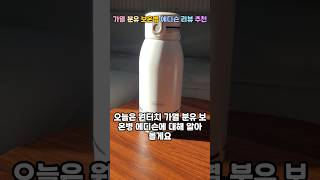 외출시 신생아와 아기들의 필수템!! 가열 분유 보온병 에디슨 리뷰 추천