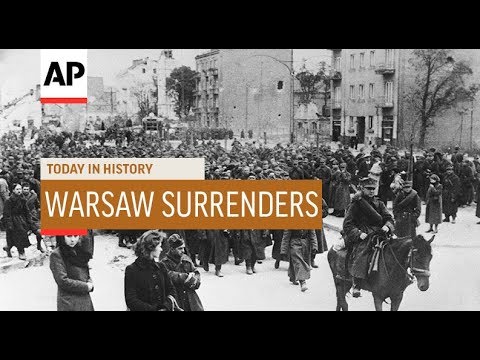 Warsaw Surrenders - 1939 | Today In History | 27 Sep 18