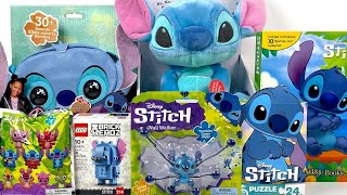 Disney Stitch Unboxing Collection Review ASMR | Laughing & Spinning Stitch