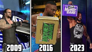 The Evolution Of "Cashing In" Money In The Bank In WWE Games !!!