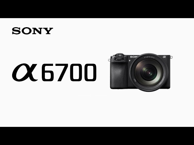 Sony Alpha 6700 – APS-C Interchangeable Lens Camera with 24.1 MP Sensor, 4K  Video, AI-Based Subject Recognition, Log Shooting, LUT Handling and Vlog