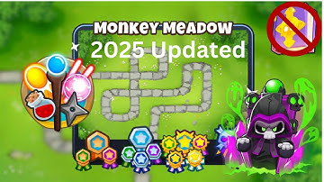 🔥 Monkey Meadow | Magic Monkeys Only Guide | No Monkey Knowledge | BTD6 (2025 Updated) 🎯
