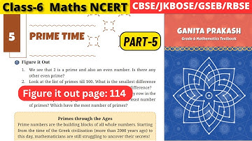 Class 6 Maths Ganita Prakash Chapter 5 Prime Time | Part 5 #grade6maths