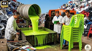 Inside a state-of-the-art plastic recycling plant – An incredible production       ( Full Process )