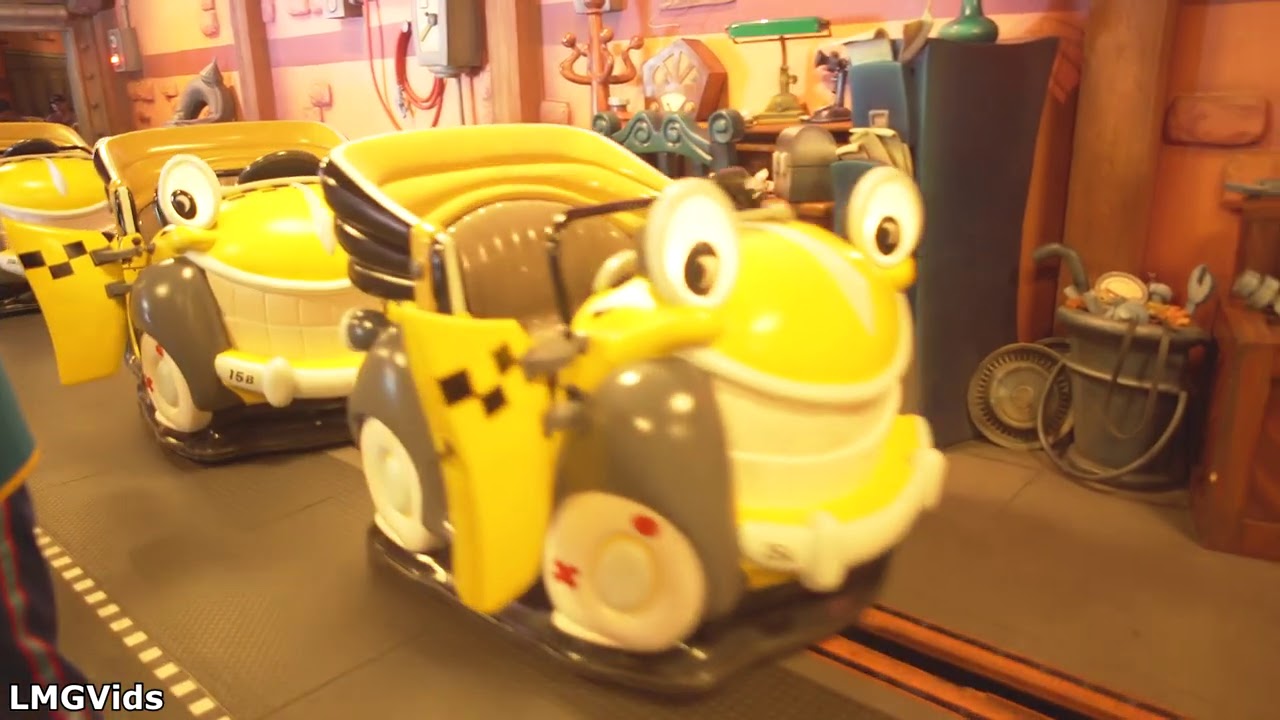 [4k] Roger Rabbit's Cartoon Spin: LOW LIGHT POV - Disneyland park ...