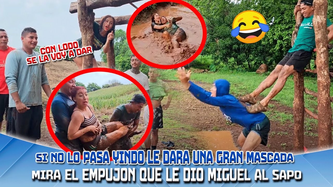 Miguel y Sapo hicieron comer lodo a la Zarca. Sapo se quiso desquitar pero la Bessy se le adelanto