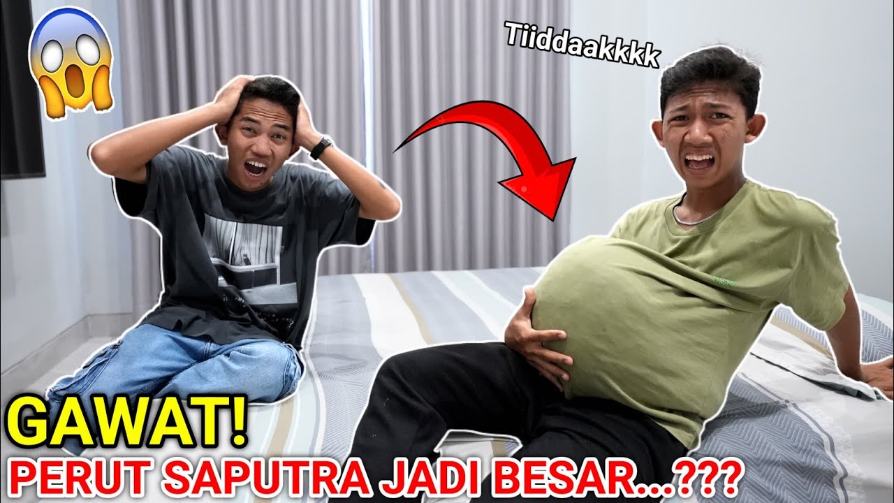SAPUTRA PERUTNYA TIDAK BISA BERHENTI MEMBESAR SEPERTI IBU HAMIL??😱Tolooong | Mikael TubeHD
