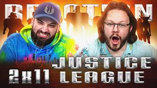 Justice League 2x11 REACTION!! "A Better World: Part I"