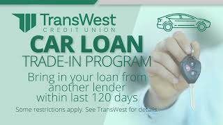 TransWest Credit Union 2023 Car Loan Trade In 30