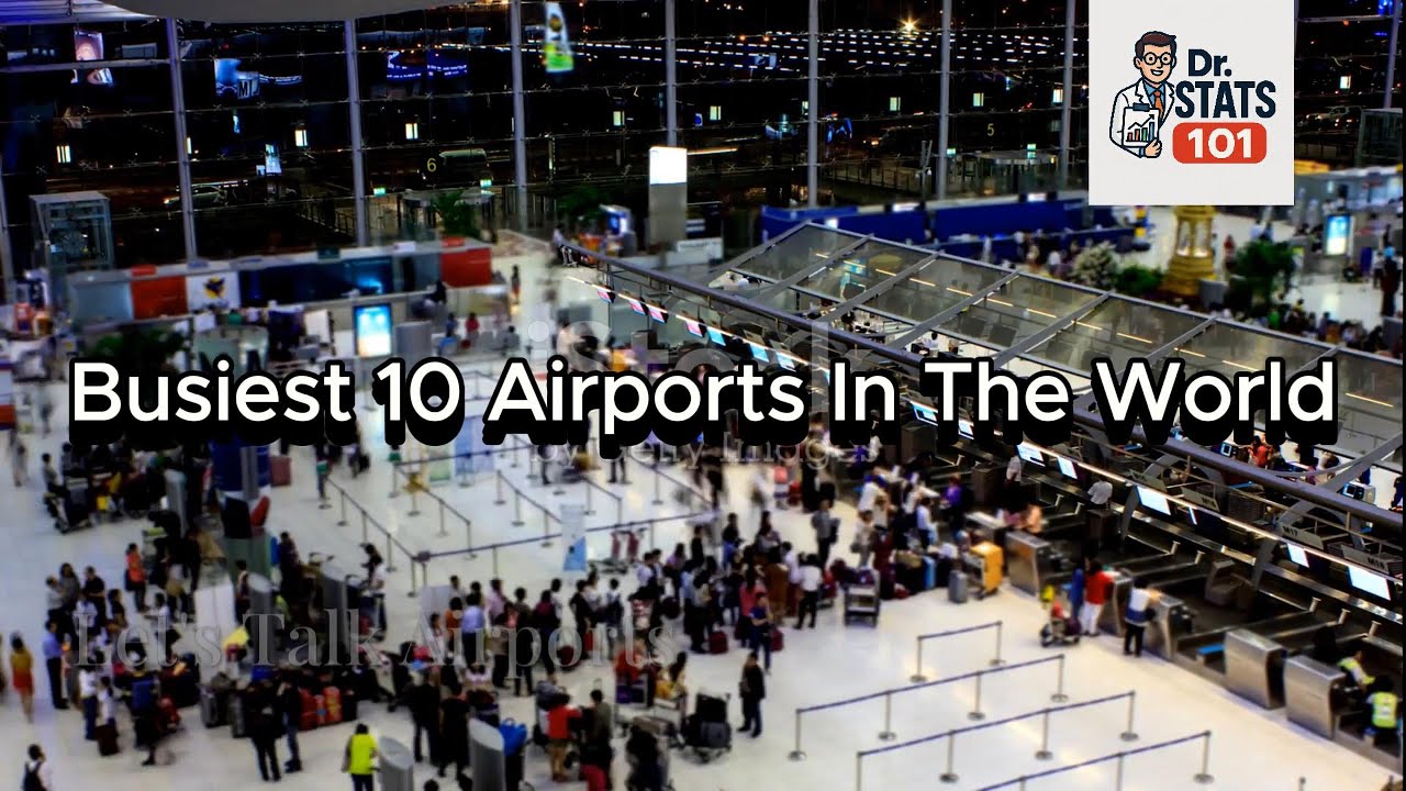 TOP 10 Largest & Busiest Airports in the World - YouTube