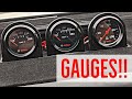 Bosch Electronic Gauge Install // Mazda Rx7 FC3S 1988