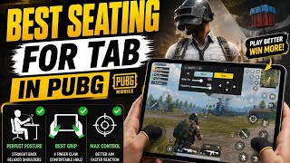 Best Seating Position for PUBG Mobile on Tablet 🔥 Win More Matches! #pubg