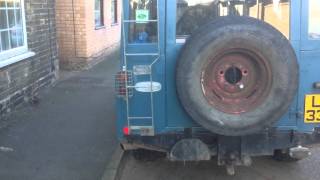 Land Rover 109 Station Wagon with 4JB1T Isuzu Trooper Engine