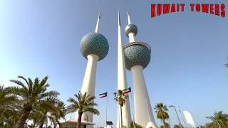 Kuwait Towers The Iconic Landmark of Kuwait | Inside View | 4K | #travel #kuwaittower