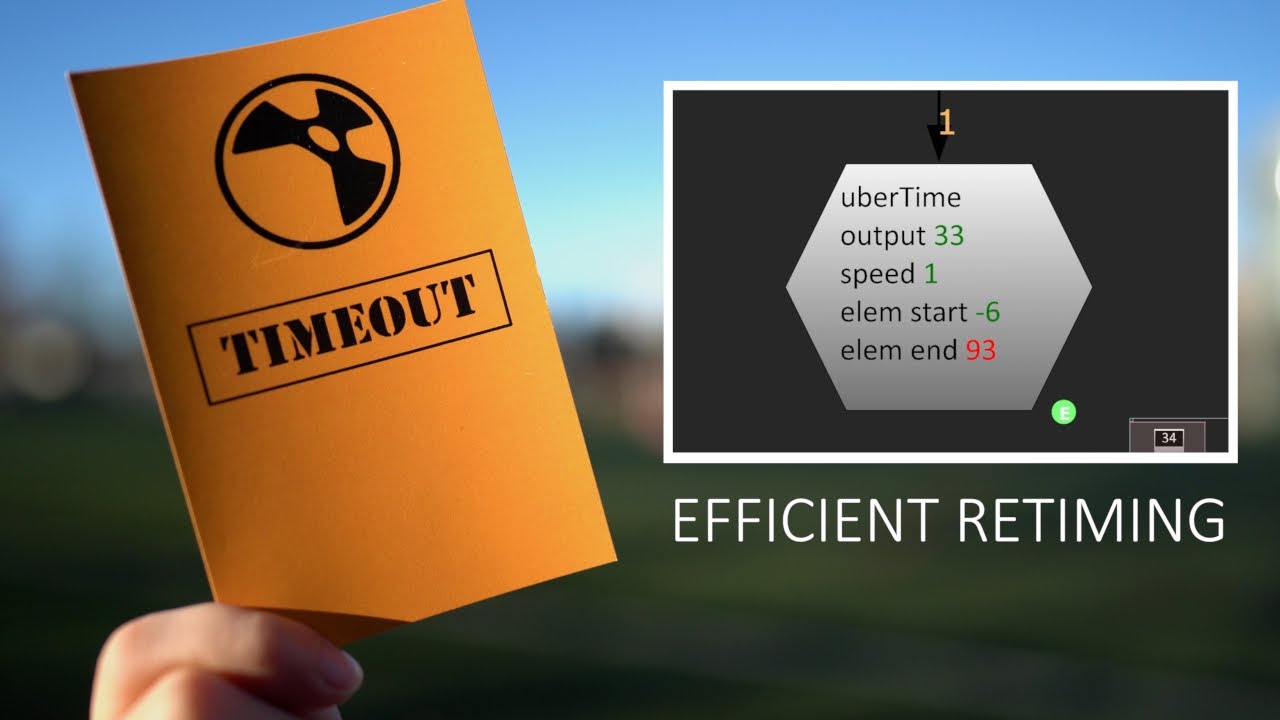 Nuke Timeout - EP06 - Efficient Retiming - Espresso Style Compositing ...