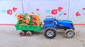 Diy tractor stuck in mud with parle g mini science project part -5- @amar expeirment
