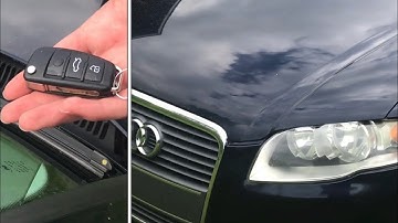 RePROGRAMMING a4 audi “key fob” after battery replacement (b7)