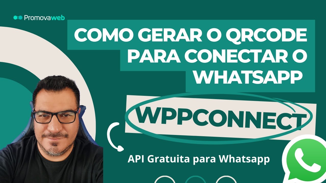 Como obter o QRCode de Sessão do WPPConnect - YouTube