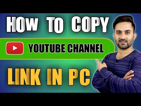 How To Copy Youtube Channel Link Url In Pc Youtube