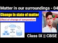 Matter in our surroundings || lecture - 04 || Change in state Matter ||