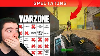 SHOCKER - Warzone Solos Spectating Bingo