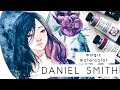 DANIEL SMITH WATERCOLOR review and speedpaint -ОБЗОР АКВАРЕЛИ DANIEL SMITH-