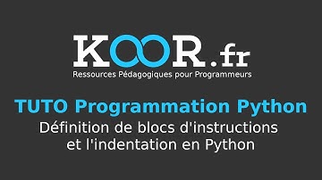 TUTO Python : Définition de blocs d