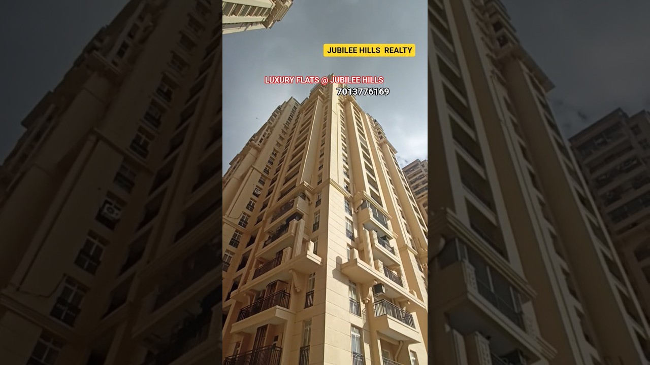 3 bhk luxurious flats for sale Aditya Empress Towers shaikpet Jubilee Hills 